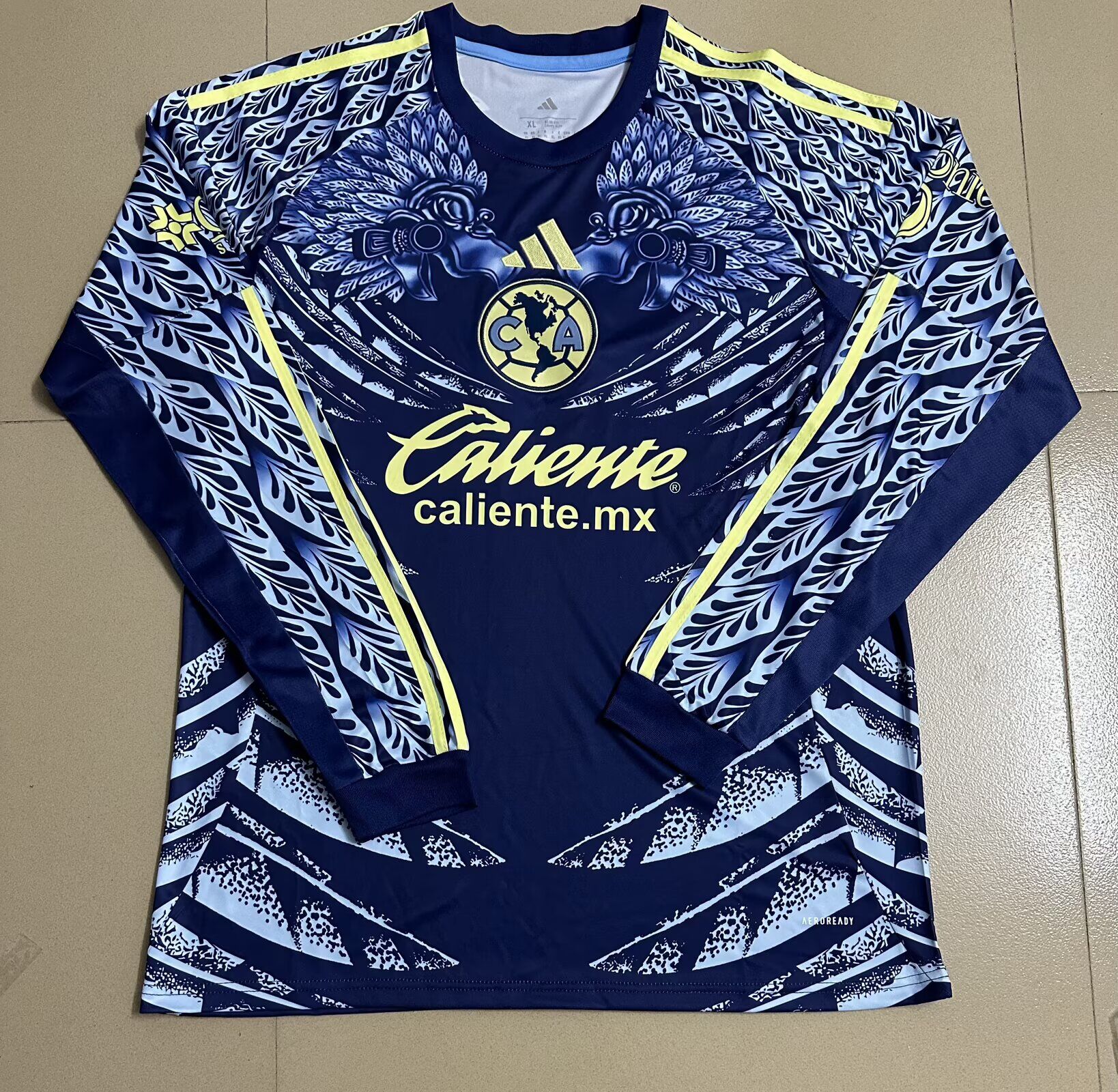 AAA Quality Club America 25/26 Away Dark Blue Long Jersey